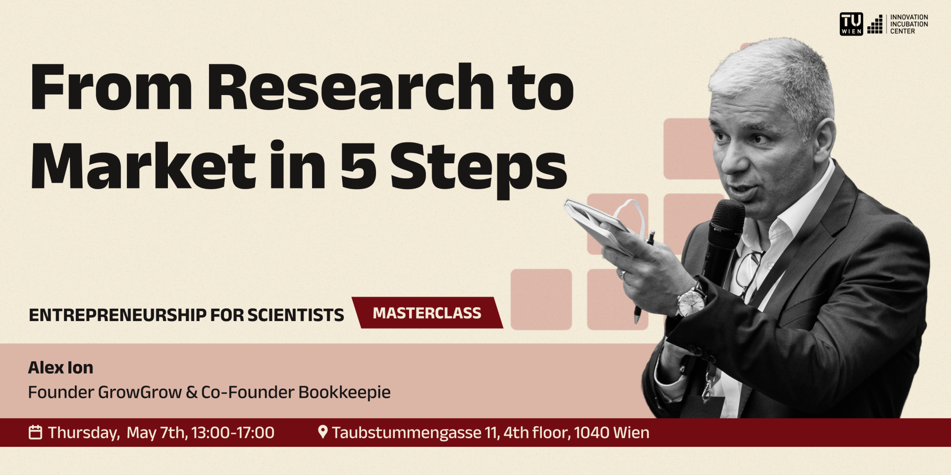 #E4s – From Research to Market in 5 Steps